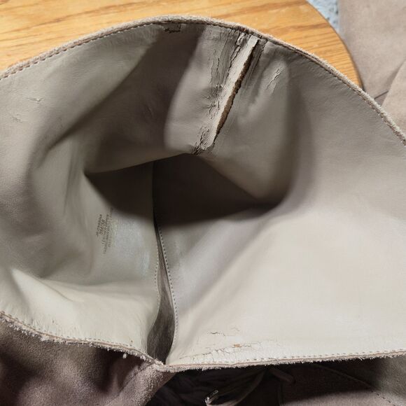 Jessica Simpson Cassina Womens Size 8 Leather Over The Knee Pointed Toe Boots - Picture 5 of 8